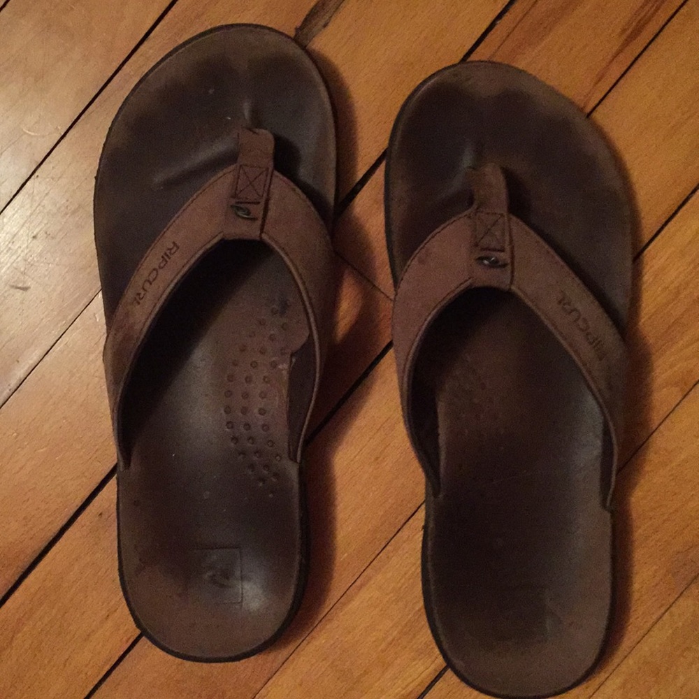 Men’s Rip Curl flip flops size 8